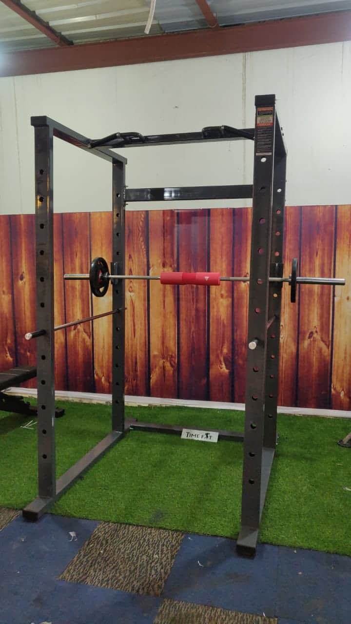 Squat Rack (with Pull-Up Bar)