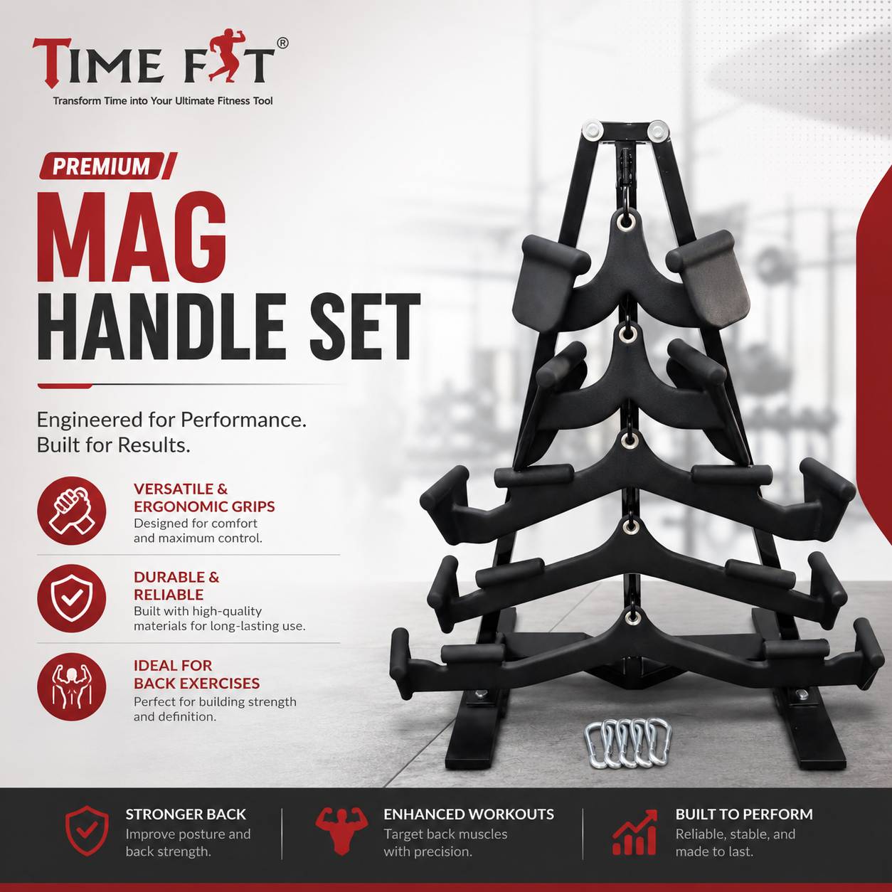TimeFit premium MAG handle set