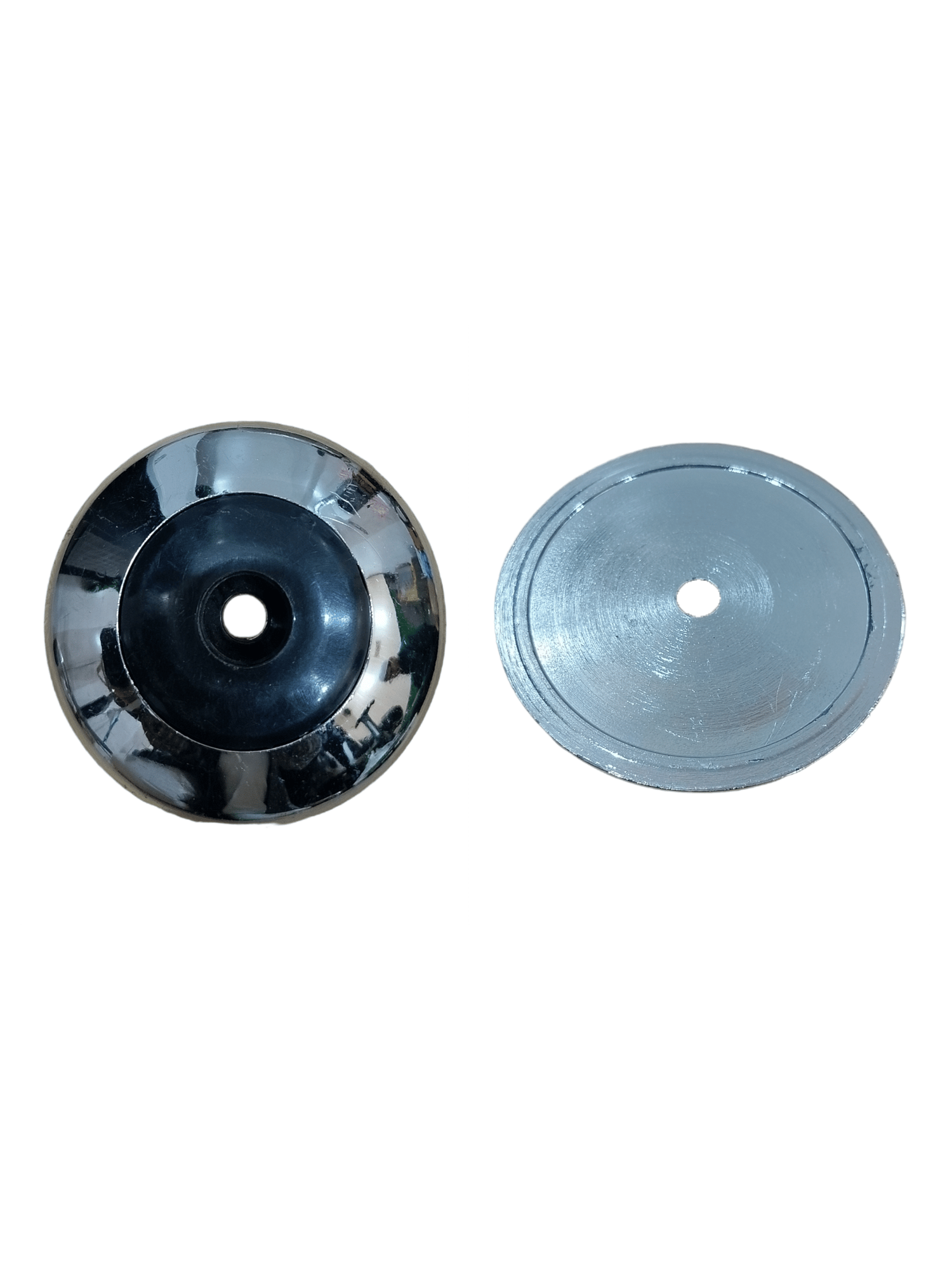 Foam Roller Caps Black & Silver Abs - Image 2