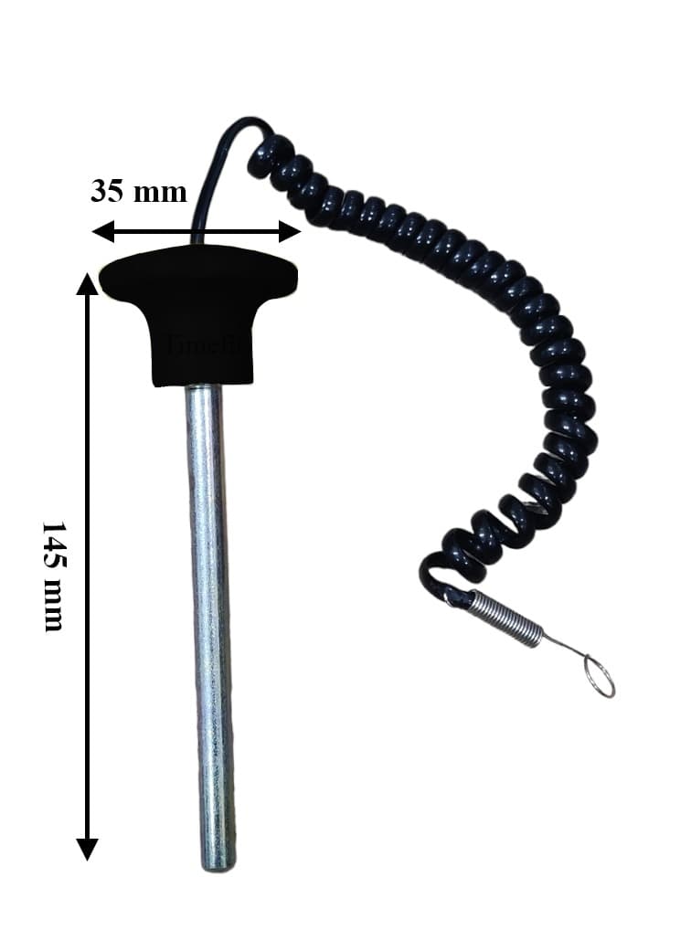 Ms Stack Weight Magnet Pin Black