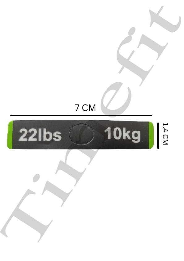 Gym Weight Stack Number Stickers | Kg Lbs Load Marking Labels For Cable Machines | High Contrast Durable Vinyl Decals For Home Commercial Fitness Equipment | Pack Of 2 - Image 3